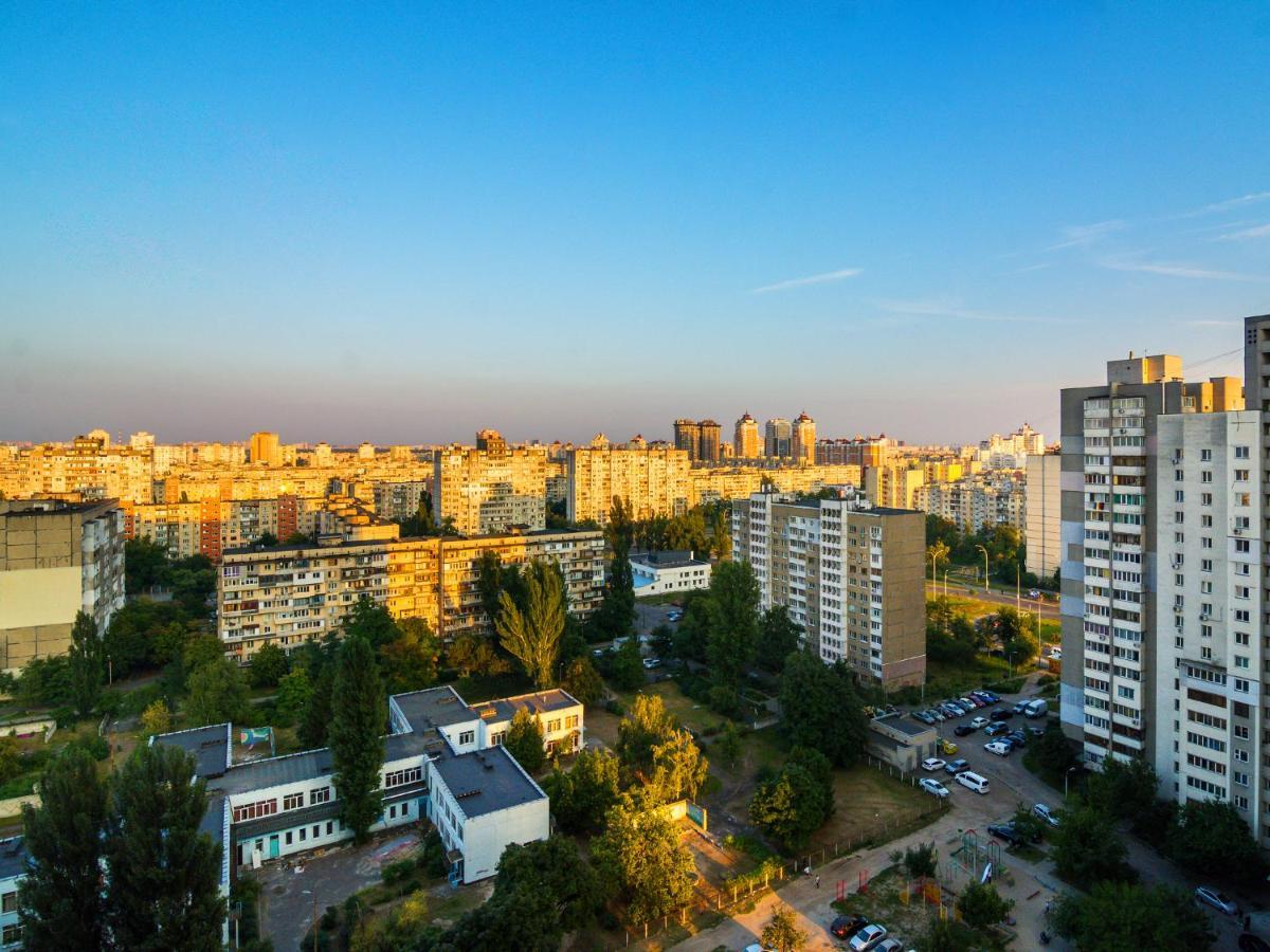 Kvartirkoff Na Bogatirskaya 6A, 17 Floor เคียฟ ภายนอก รูปภาพ