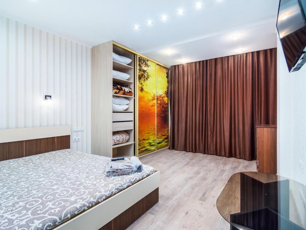 Kvartirkoff Na Bogatirskaya 6A, 17 Floor เคียฟ ภายนอก รูปภาพ
