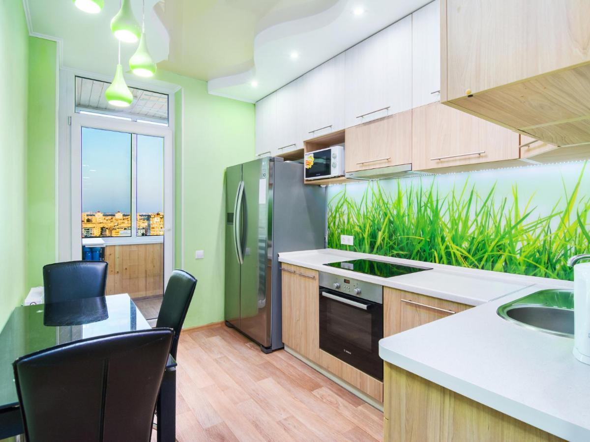 Kvartirkoff Na Bogatirskaya 6A, 17 Floor เคียฟ ภายนอก รูปภาพ